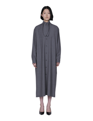 Scarf Collar Dress