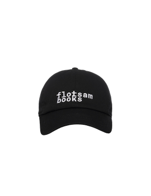 flotsam books- 'flotsam books' BASEBALL CAP