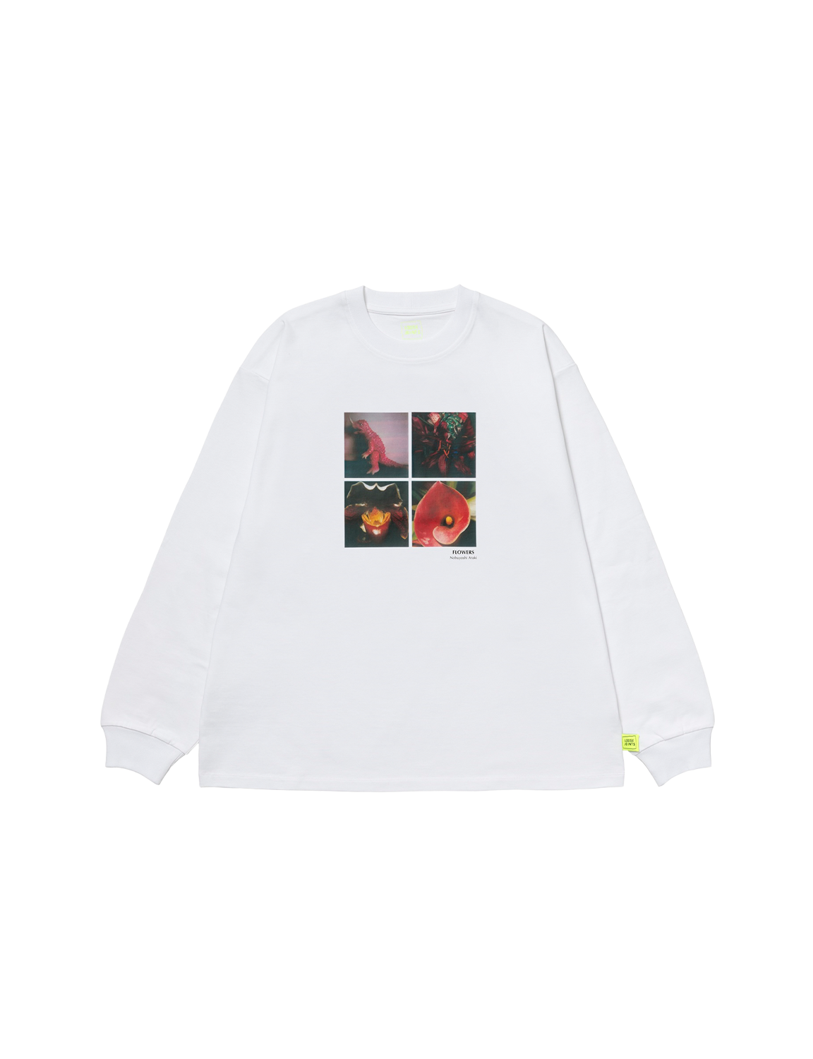 loosejoints NOBUYOSHI ARAKI - 'FLOWERS' L/S TEE