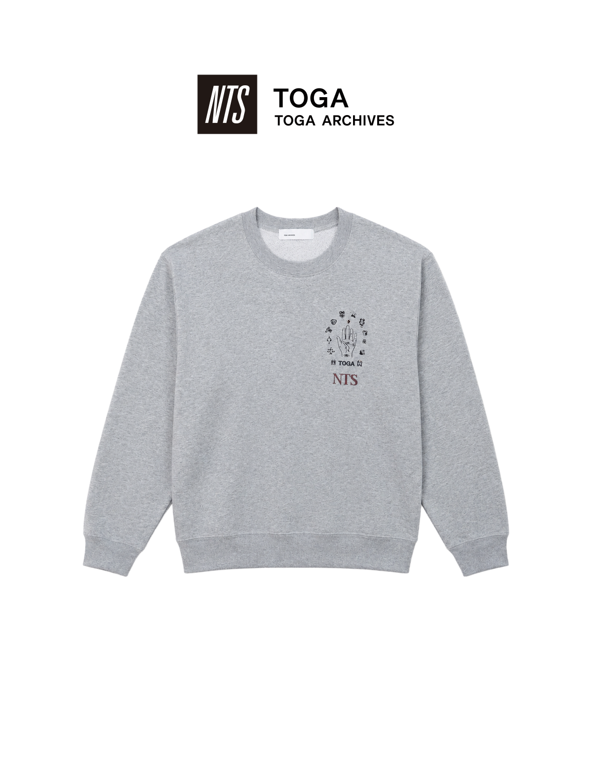 STUDS SWEAT SHIRTS TOGA × NTS