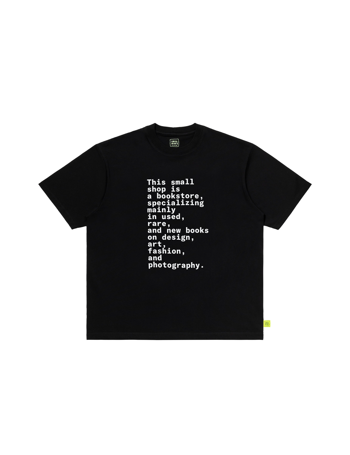 loosejoints flotsam books- 'flotsam books' S/S TEE