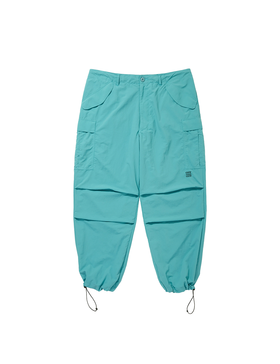 CITY COUNTRY CITY TASLAN NYLON OVER SIZE PANTS