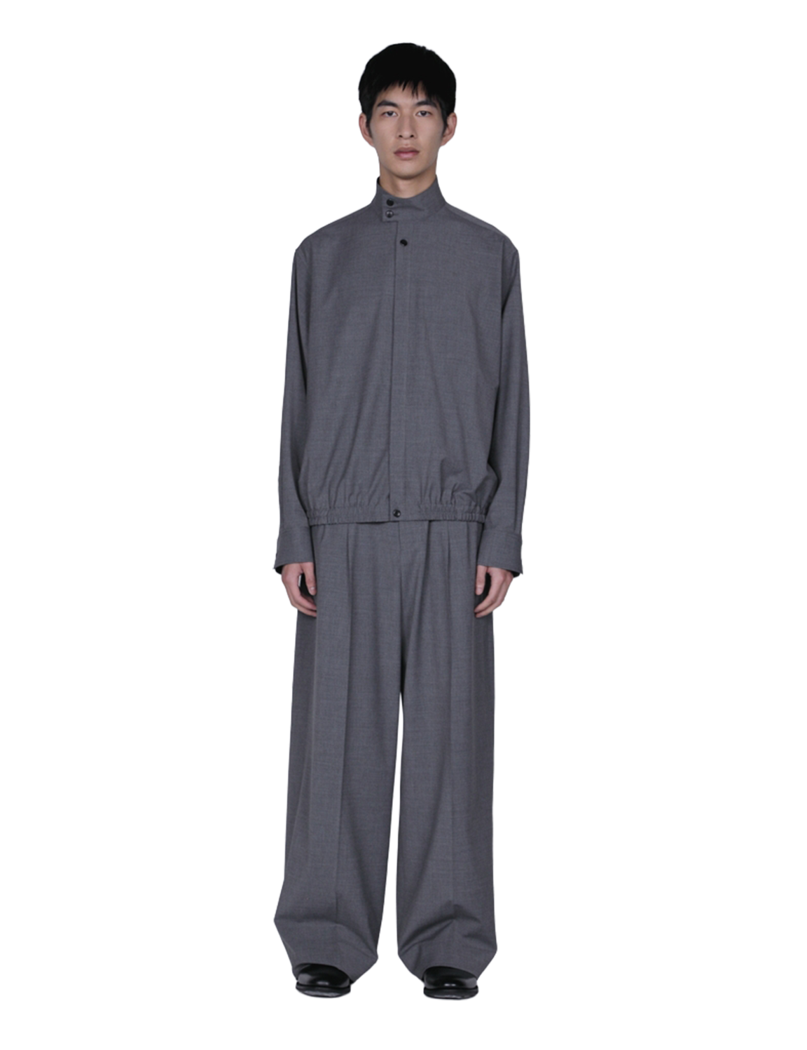 Stand Collar Volume Shirt