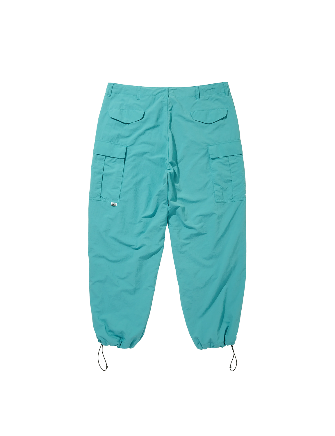 TASLAN NYLON OVER SIZE PANTS