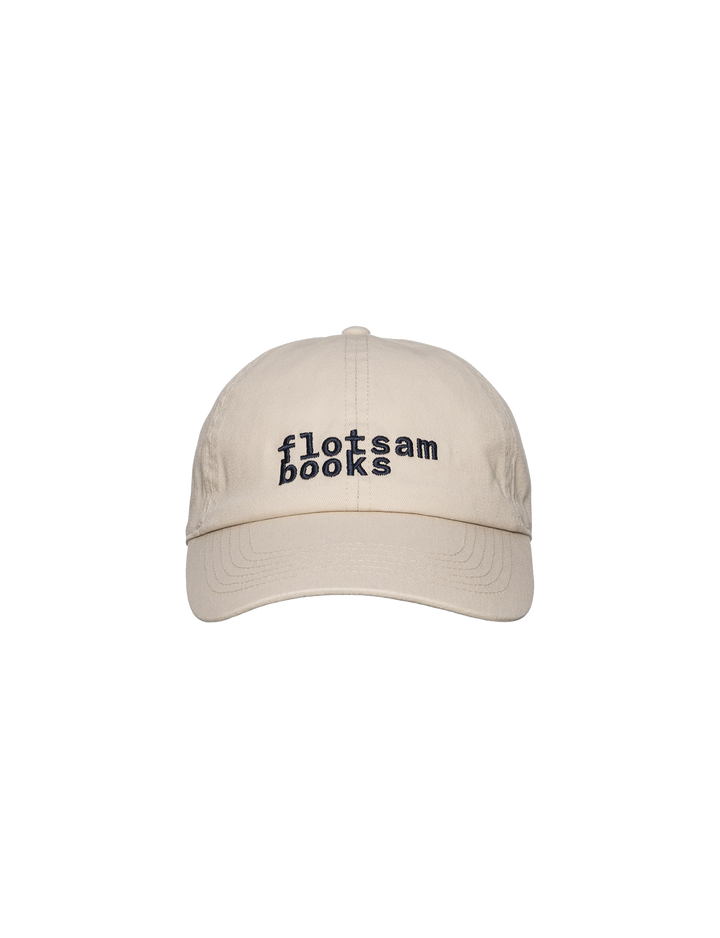 flotsam books- 'flotsam books' BASEBALL CAP