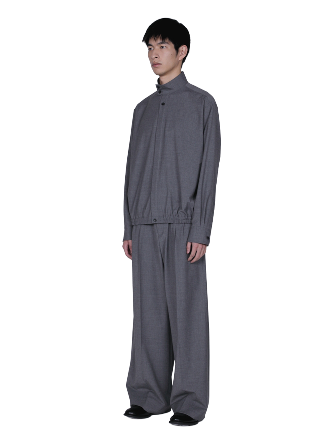 Stand Collar Volume Shirt