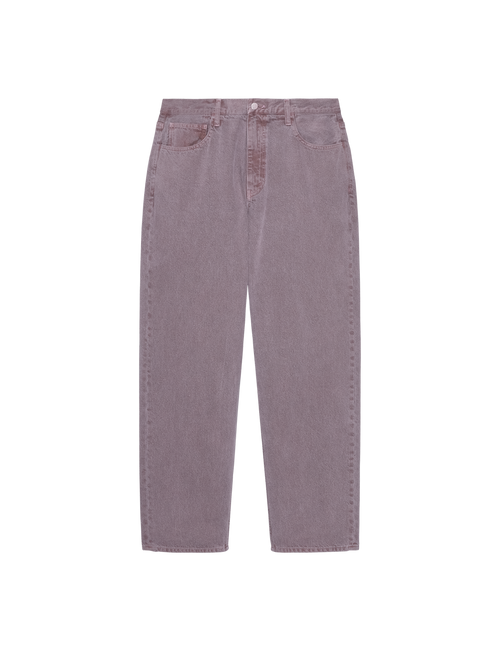 C.E CAV EMPT(シーイー) 2026FW 1992 COLOUR DENIM BROWN カラーデニムパンツ ブラウン フロント