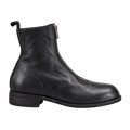 GUIDI(グイディ) 2026FW PL1 FRONT ZIP BOOTS LEATHER SOLE フロントジップレザーブーツ ブラック サイド