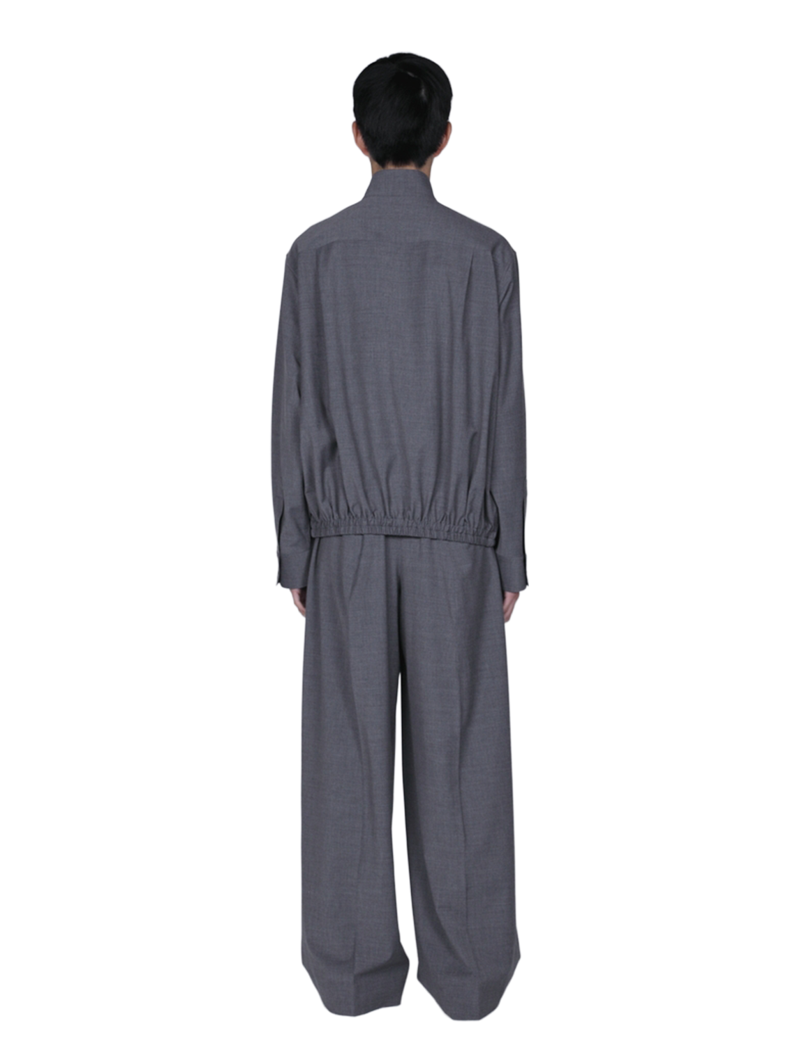Stand Collar Volume Shirt
