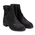 GUIDI(グイディ) 2026FW 796ZX BACK ZIP BOOTS LEATHER SOLE バックジップレザーブーツ ブラック 両足 斜め前