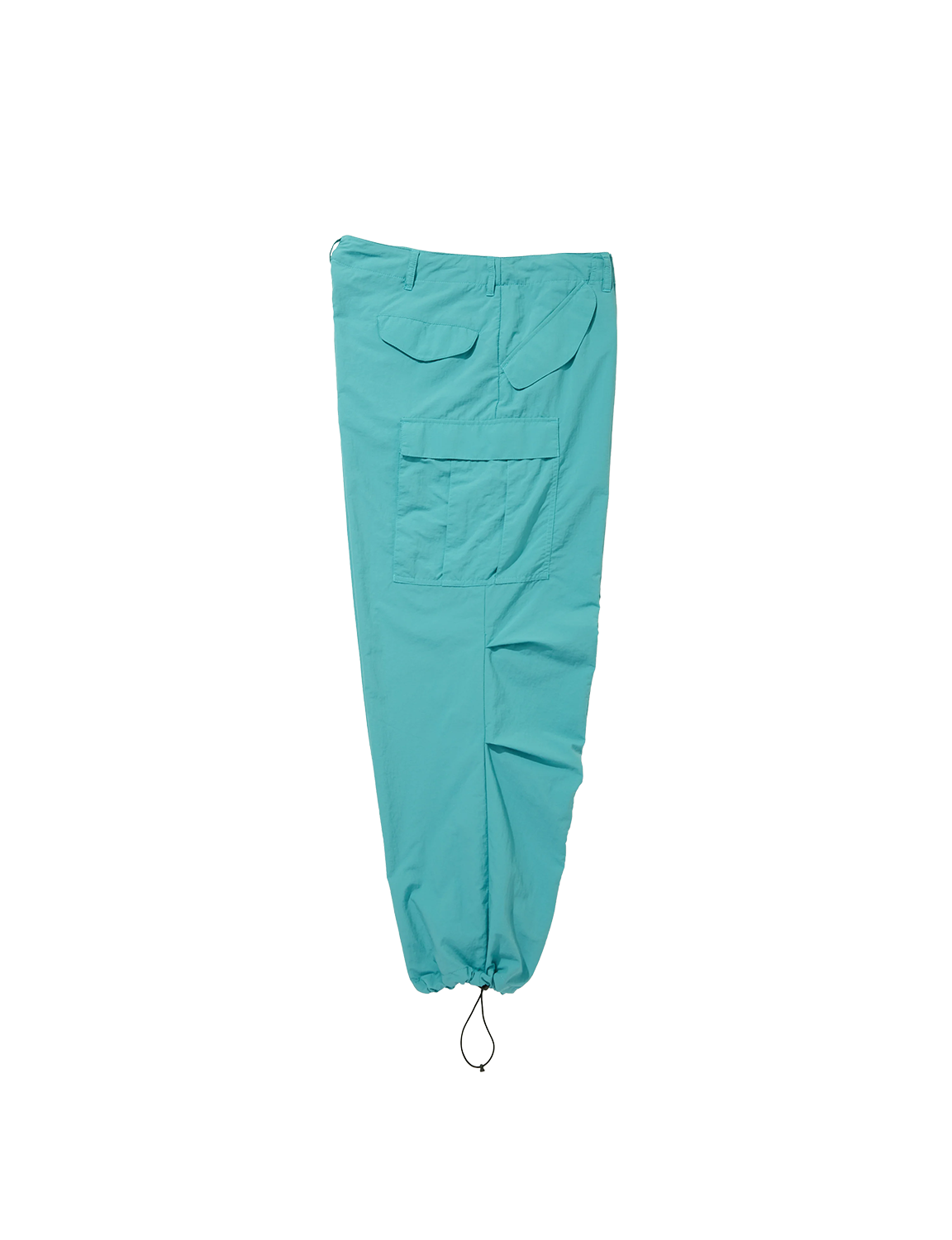 TASLAN NYLON OVER SIZE PANTS