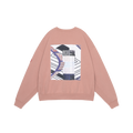 C.E CAV EMPT(シーイー) 2026FW MD TwoStep CREW NECK クルーネックスウェット ブラウン バック