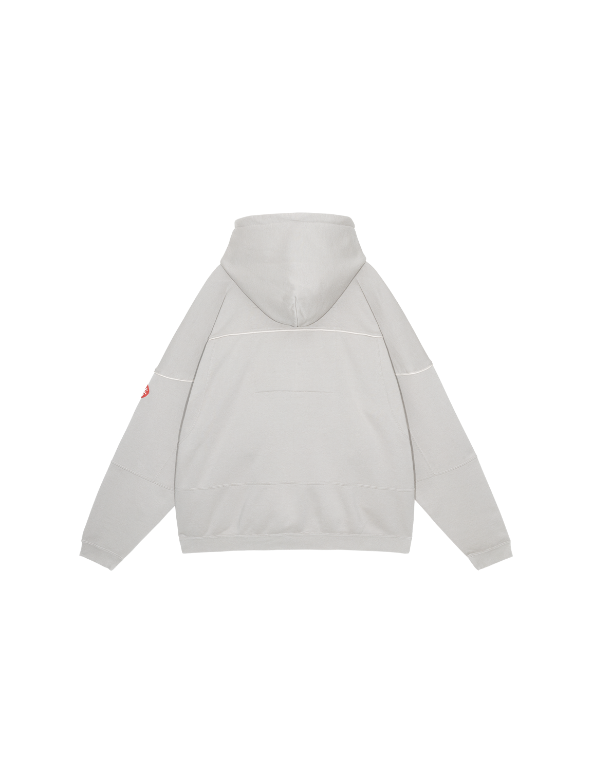 C.E CAV EMPT(シーイー) 2026FW SEPARATE TRACK HOODY プルオーバーパーカー ベージュ バック