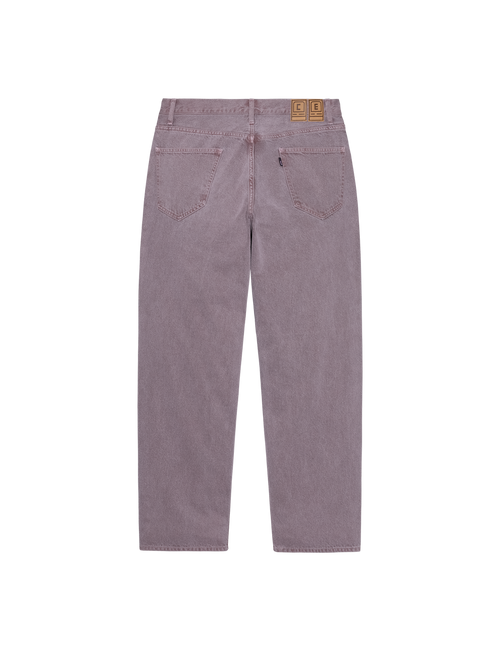 C.E CAV EMPT(シーイー) 2026FW 1992 COLOUR DENIM BROWN カラーデニムパンツ ブラウン バック