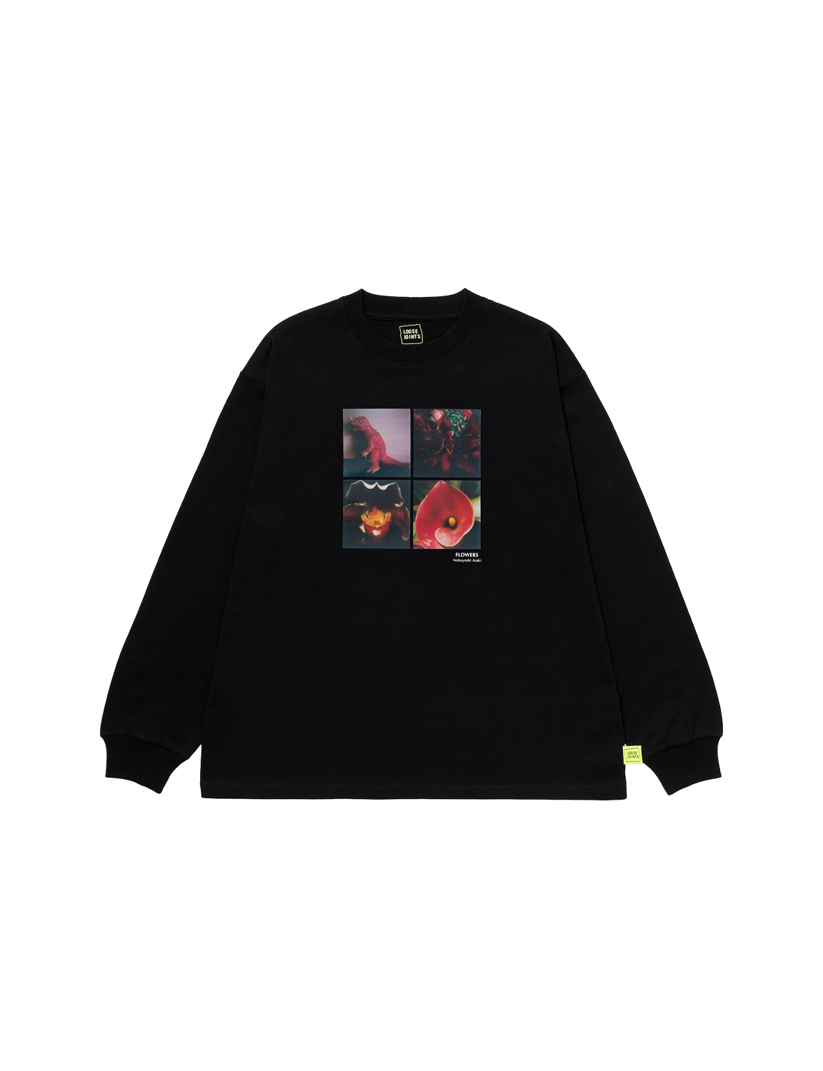 loosejoints NOBUYOSHI ARAKI - 'FLOWERS' L/S TEE