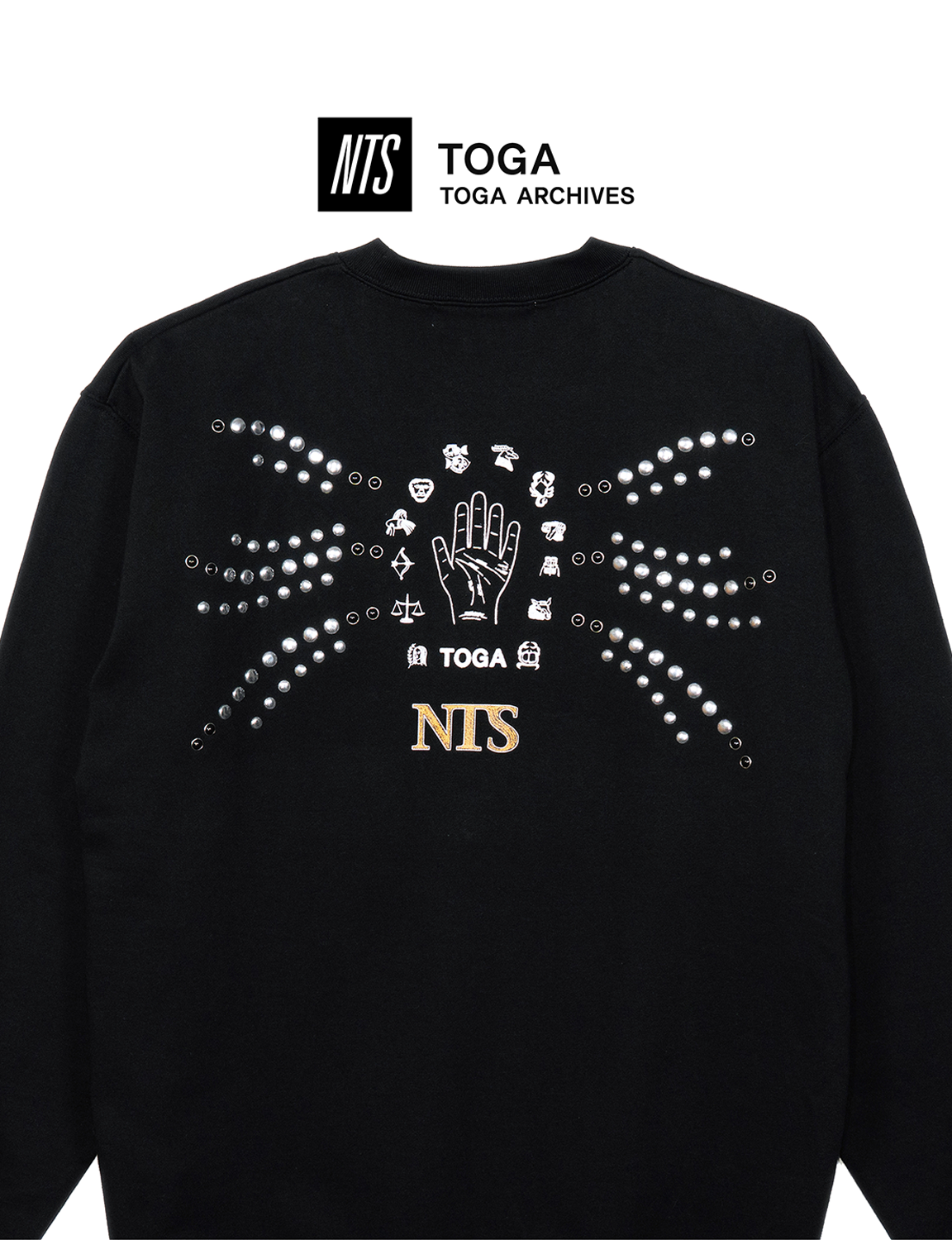 STUDS SWEAT SHIRTS TOGA × NTS