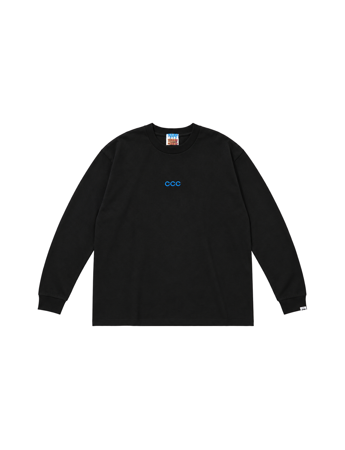 CITY COUNTRY CITY EMBROIDERY LOGO COTTON L/S T-SHIRT_CCC