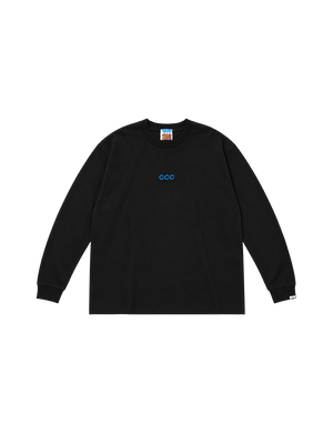 EMBROIDERY LOGO COTTON L/S T-SHIRT_CCC