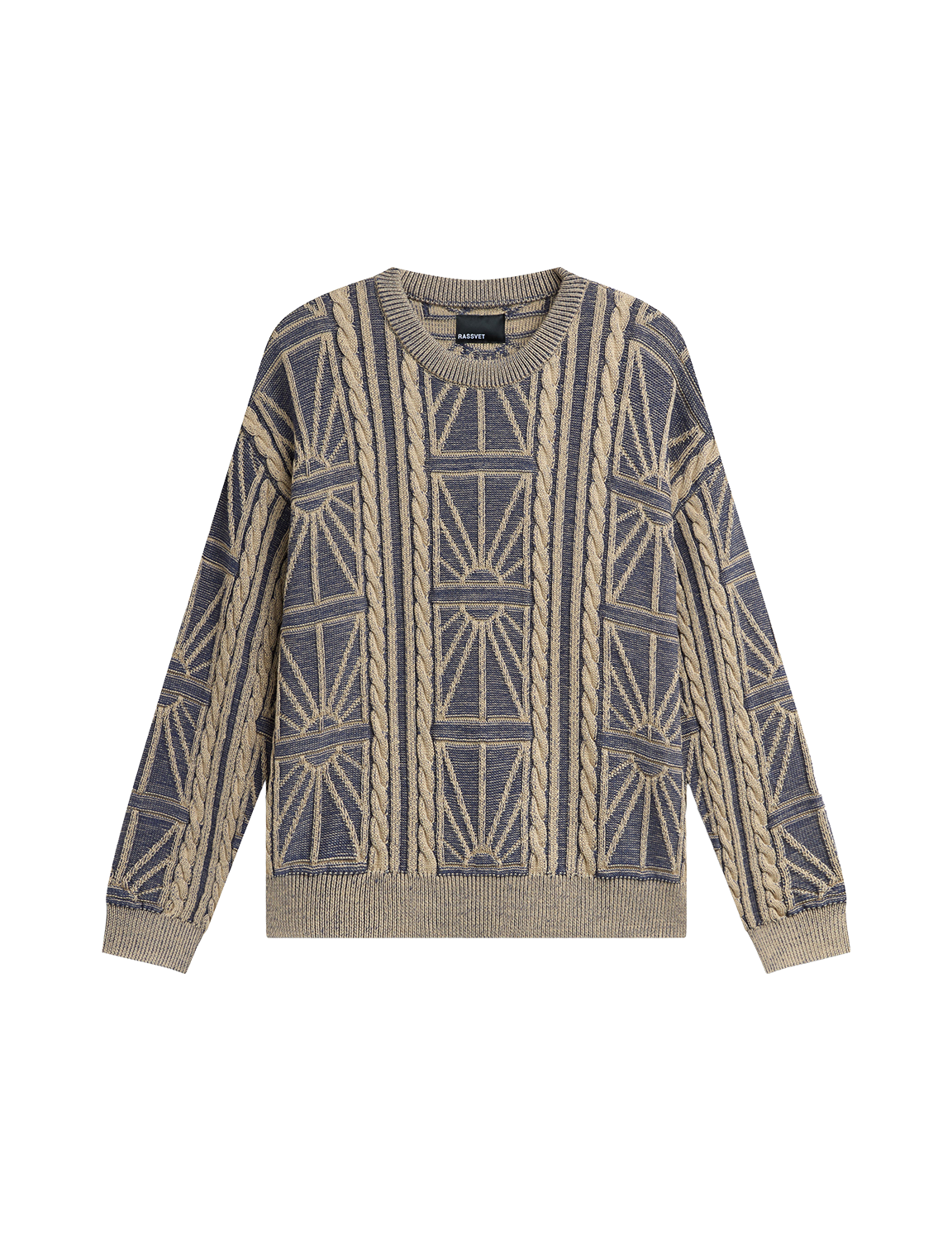 RASSVET ARAN CREWNECK