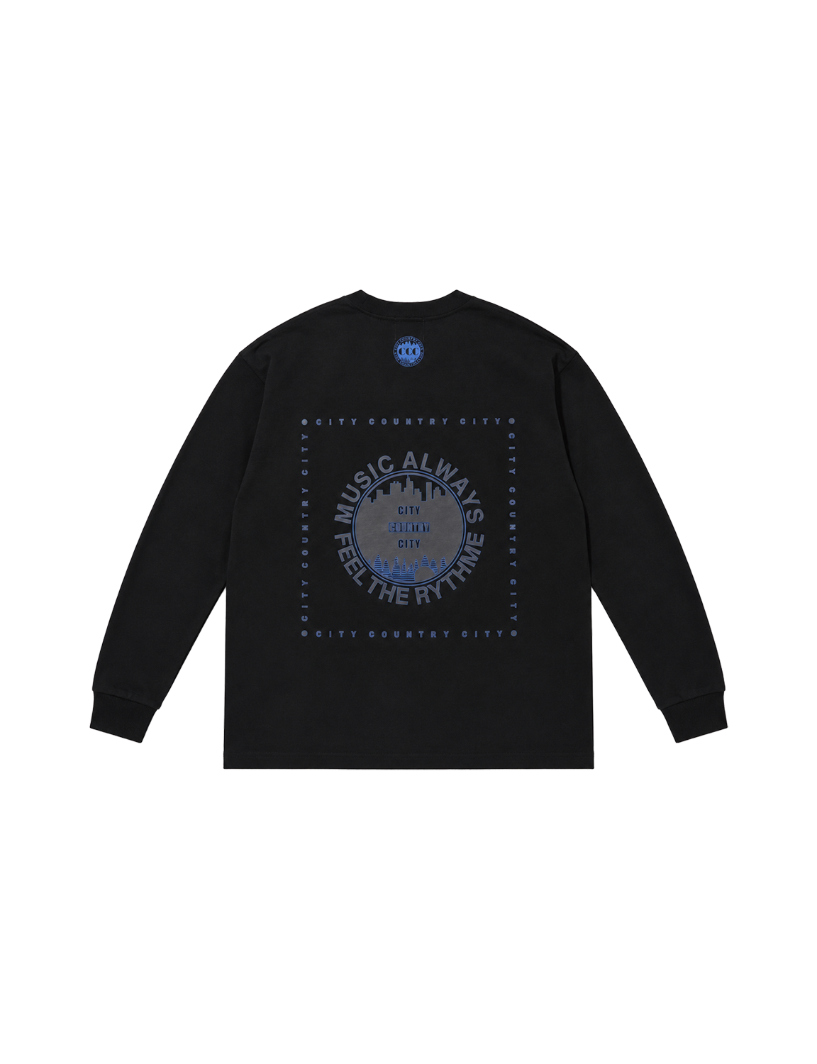 EMBROIDERY LOGO COTTON L/S T-SHIRT_CCC