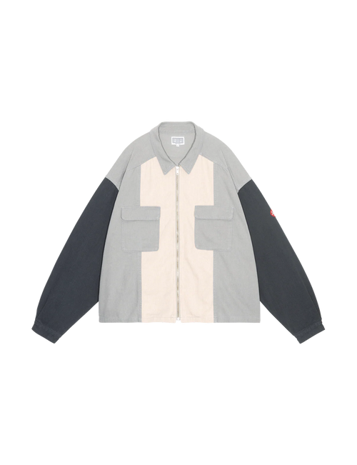 C.E - STRIPE CUT SHORT SHIRT JACKET – Stactile