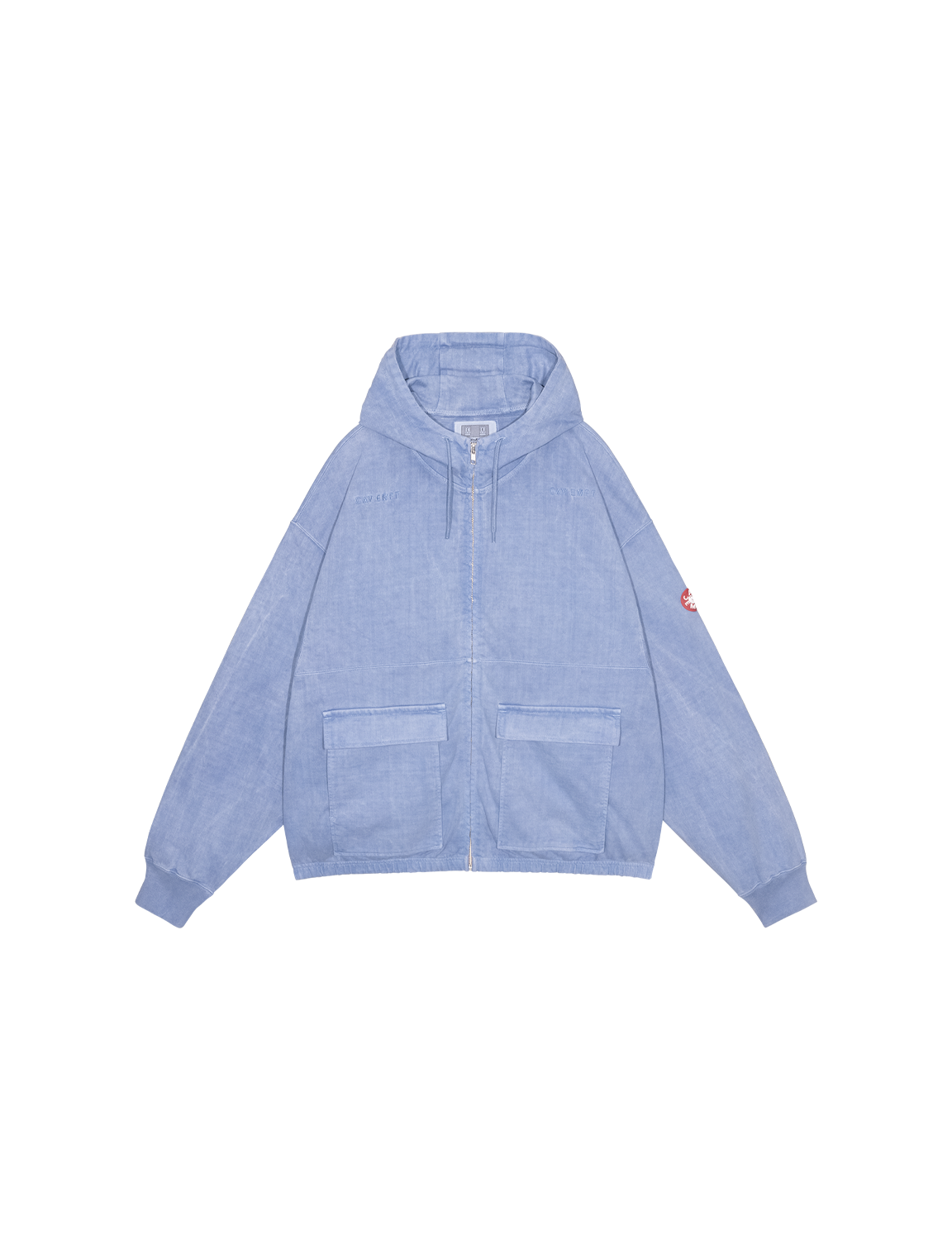 C.E OVERDYE LIGHT ZIP HOODY