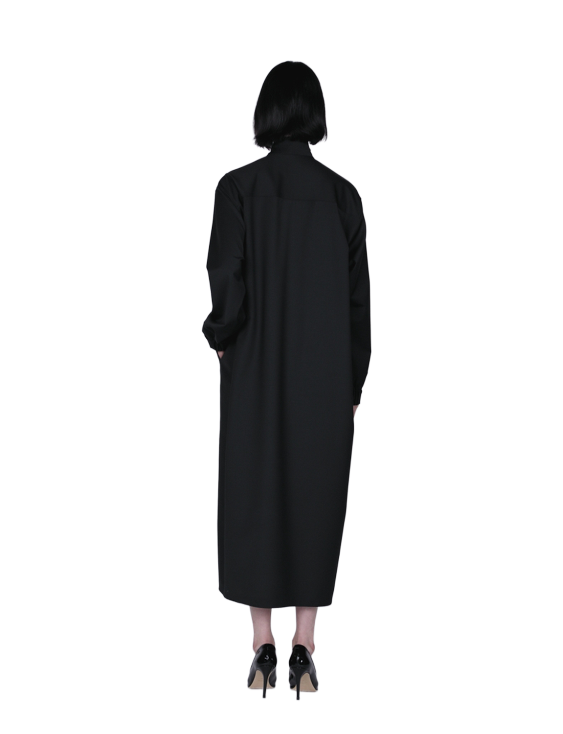 Scarf Collar Dress