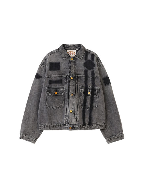 DEAR BORO(ディアボロ) 917 DENIM JACKET ジャケット ブラック 商品画像1