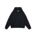 C.E CAV EMPT(シーイー) 2026FW SEPARATE TRACK HOODY プルオーバーパーカー ブラック フロント