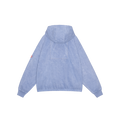 C.E CAV EMPT(シーイー) 2026FW OVERDYE LIGHT ZIP HOODY オーバーダイ ジップフーディー パープル バック