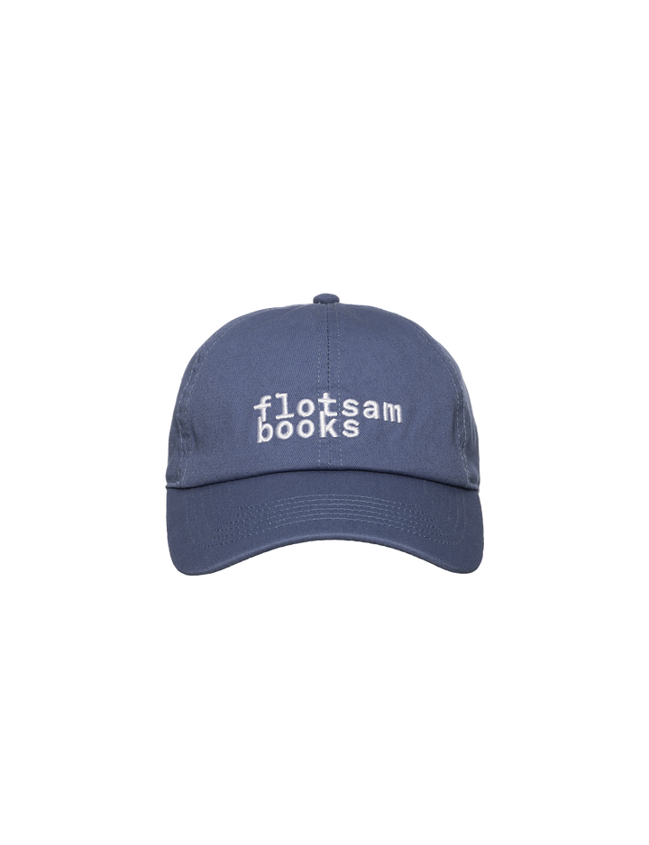 flotsam books- 'flotsam books' BASEBALL CAP