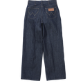 TOGA × Wrangler(トーガ × ラングラー) 2026FW WIDE DENIM TROUSERS ワイドデニムパンツ ネイビー バック