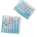 beautiful people(ビューティフルピープル) 2027SS nothing to hide aurora mini wallet オーロラ ミニ財布 マルチ フロントとバック