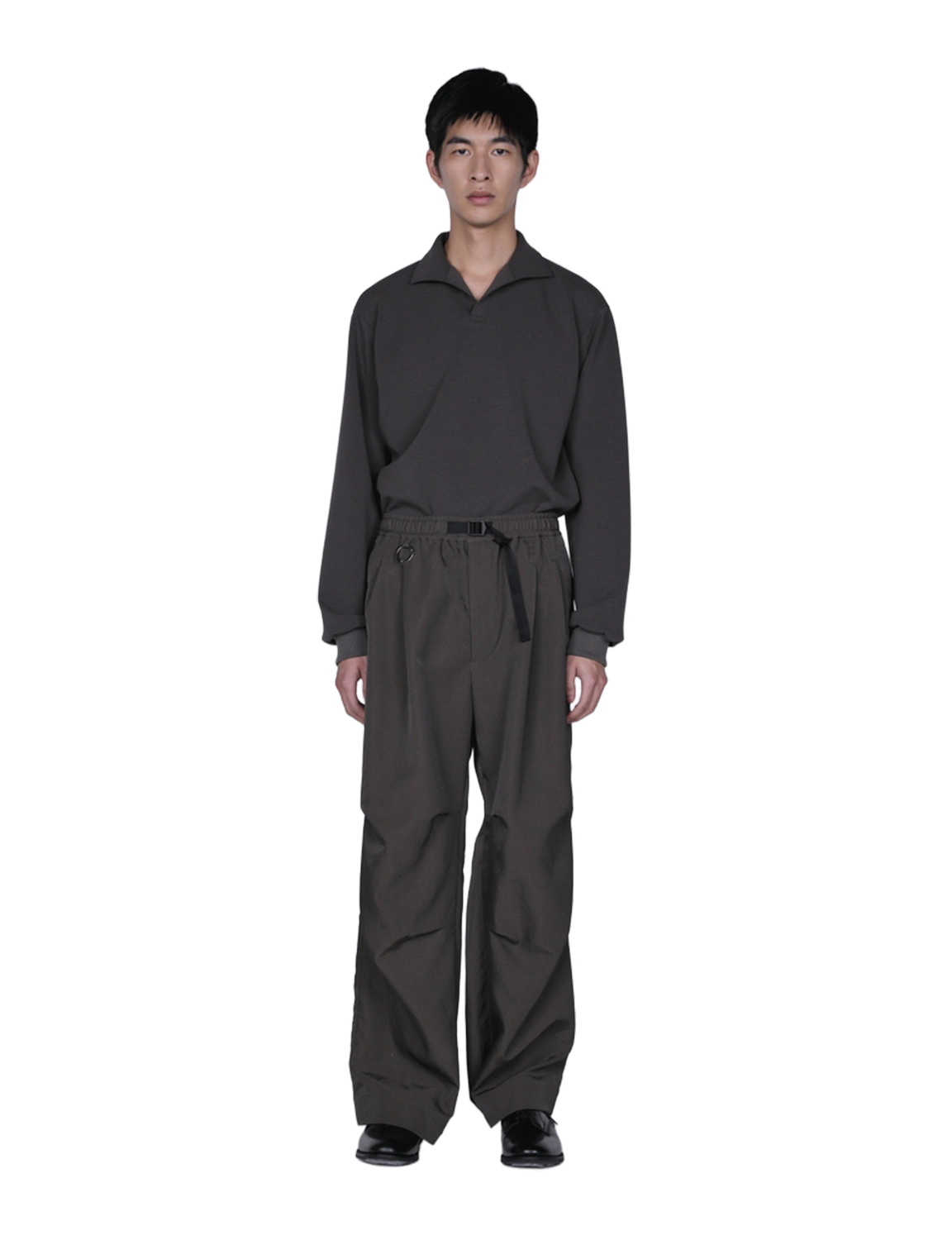 Knee Tuck Wide Easy Pants