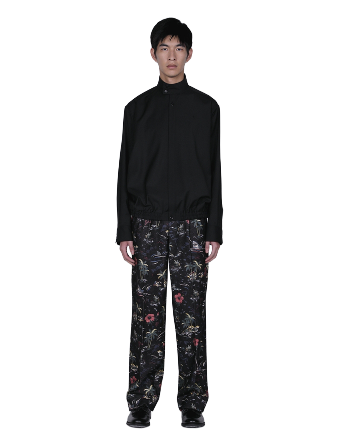Stand Collar Volume Shirt