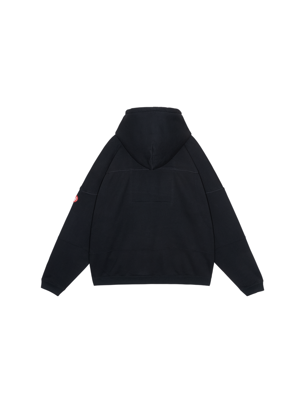C.E CAV EMPT(シーイー) 2026FW SEPARATE TRACK HOODY プルオーバーパーカー ブラック バック