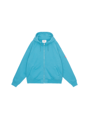 SOLID BIG HEAVY ZIP HOODY