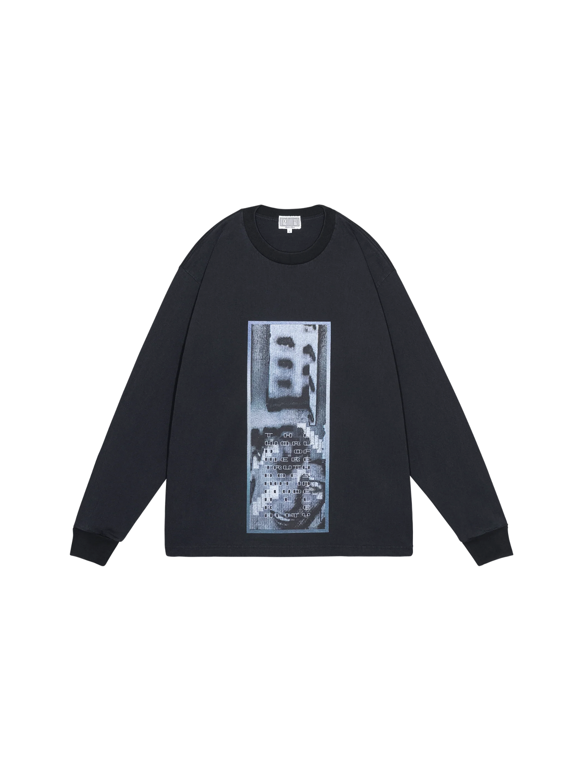 WASHED AS Mere Reality LONG SLEEVE T
