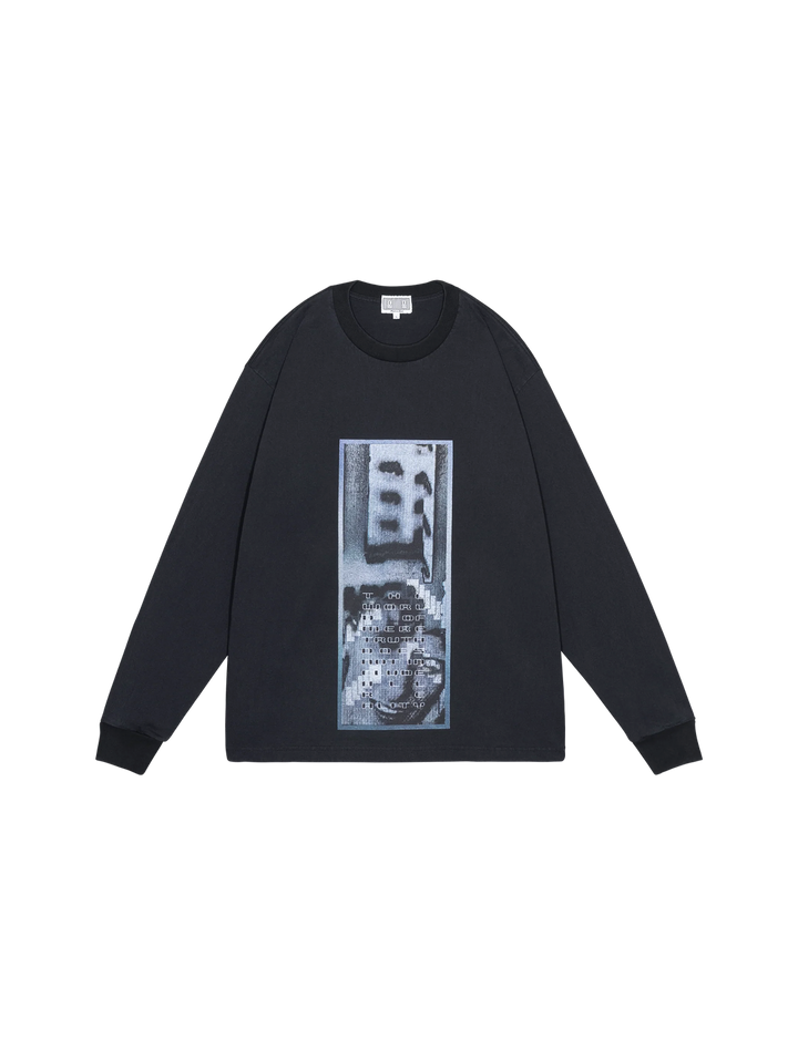 WASHED AS Mere Reality LONG SLEEVE T