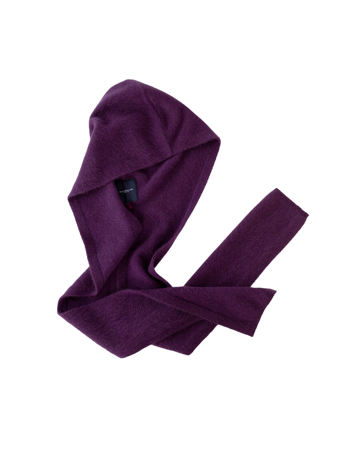FOX CASHMERE HOODED STOLE
