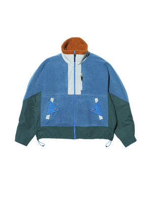 WOOL JERSEY BLOUSON