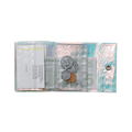 beautiful people(ビューティフルピープル) 2027SS nothing to hide aurora mini wallet オーロラ ミニ財布 マルチ 内側のコインケースとカードポケット