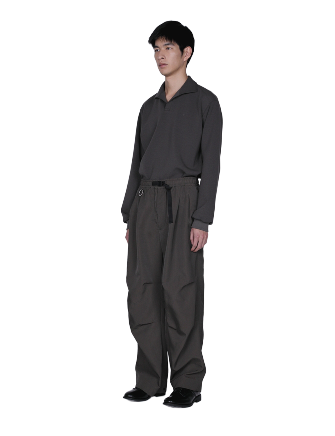 Knee Tuck Wide Easy Pants