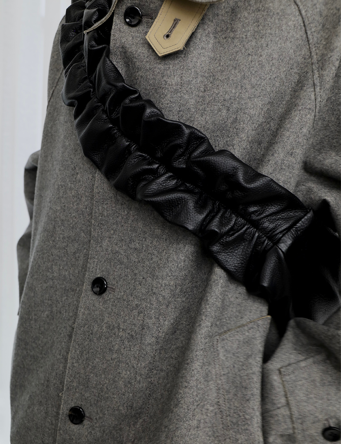 BLACK STEERHIDE OFFICE BAG