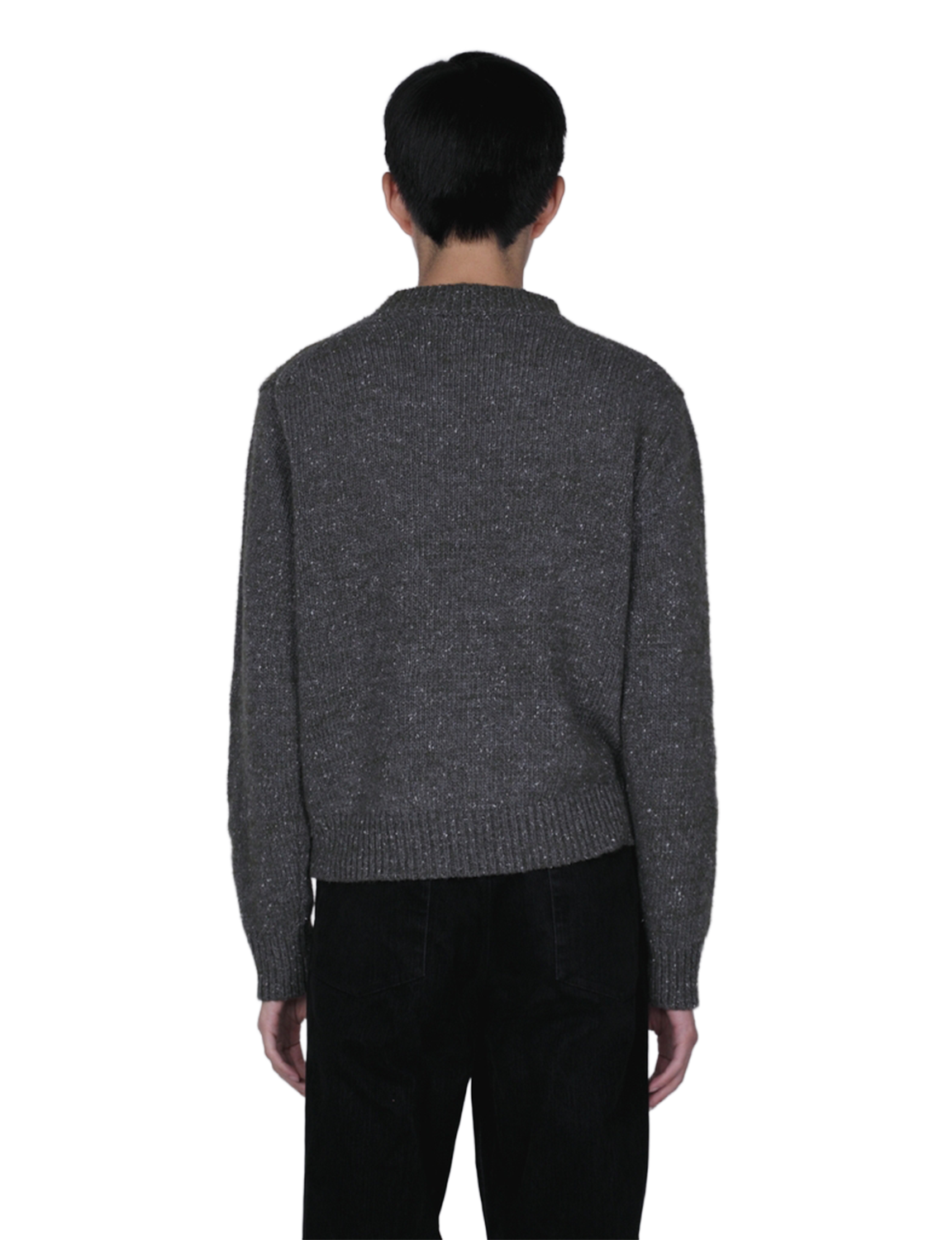 th products White Nep Knit Pullover (image 3)