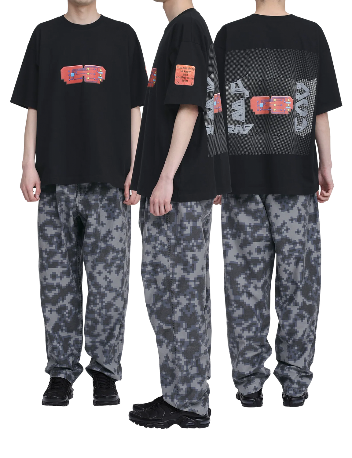 DIGI8 TWO TUCK PANTS