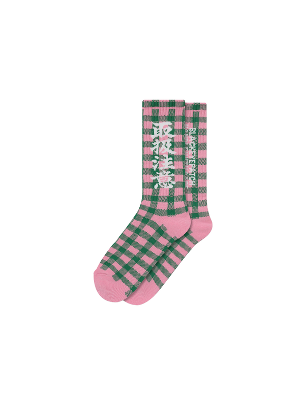 CHECKED HWC SOCKS