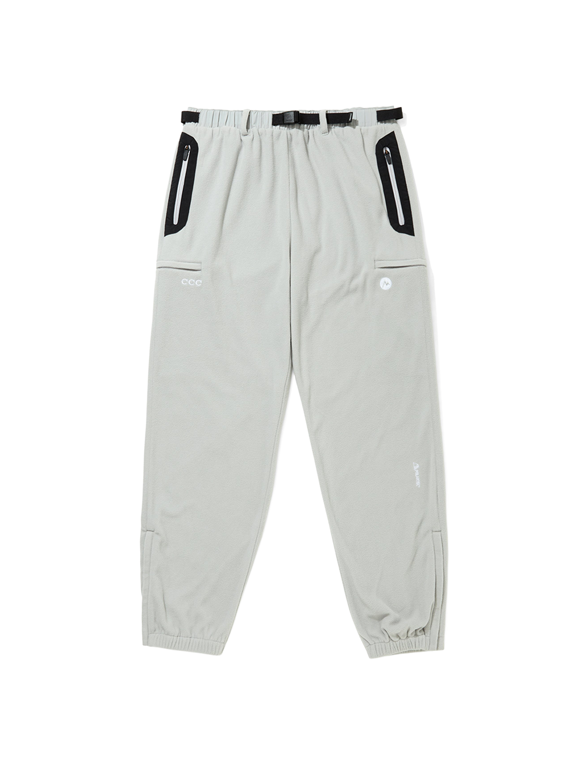 CITY COUNTRY CITY(シティ・カントリー・シティ) 2026FW × Marmot POLARTEC FLEECE PANTS フリースパンツ グレー フロント