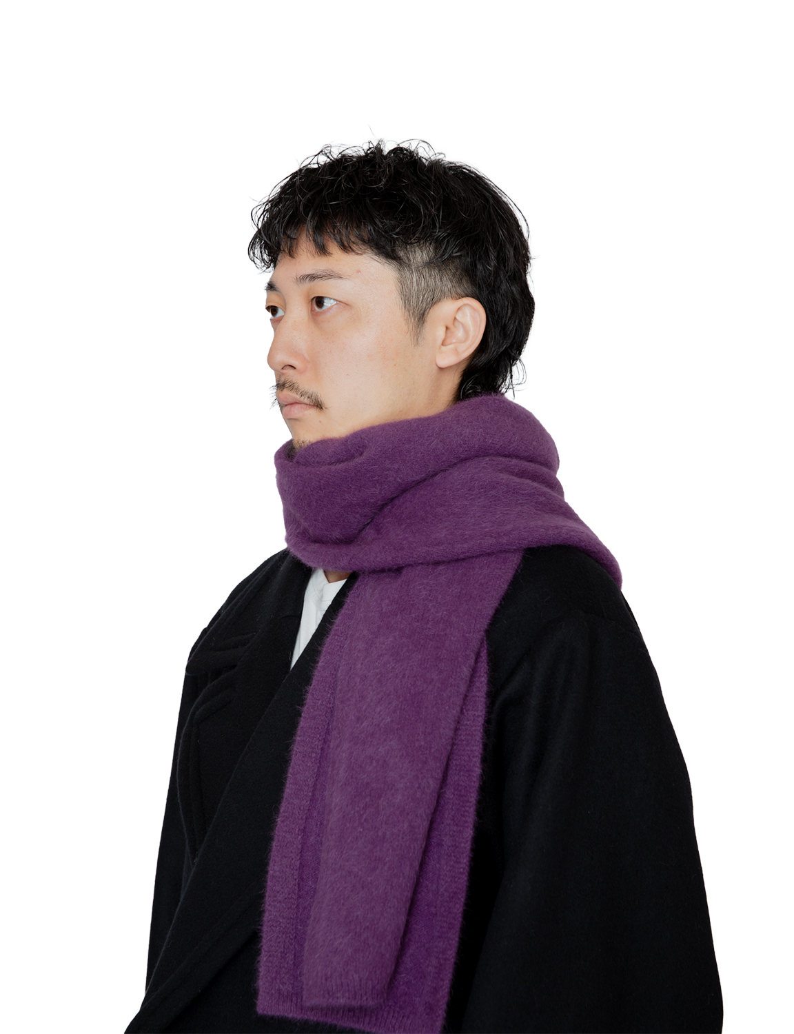 FOX CASHMERE HOODED STOLE