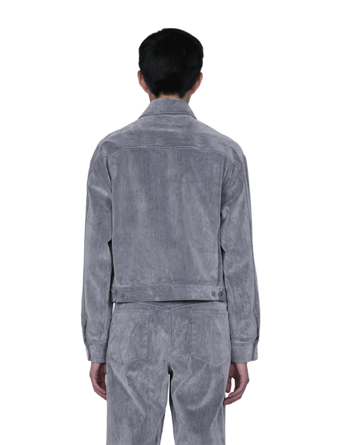 Flocked Denim Jacket
